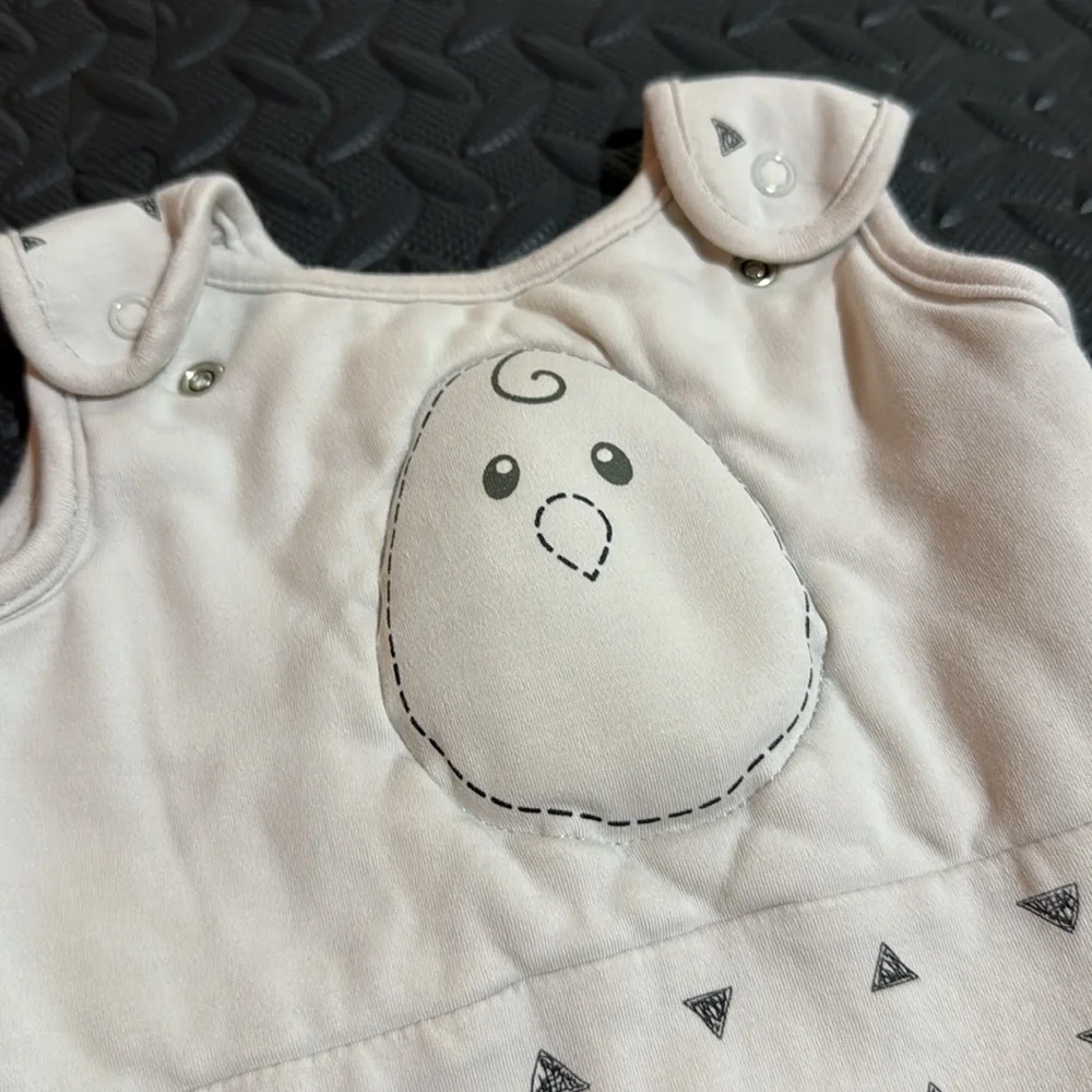Nested Bean Small Sleep Sack White 0-6 months